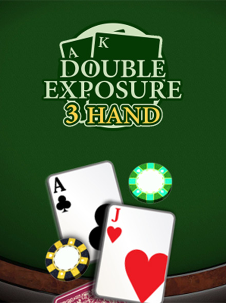 Blackjack Double Exposure 3 Hand
