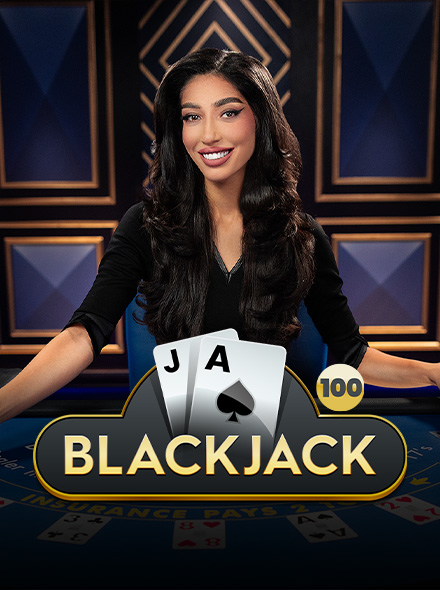 Naslovna slika za igru Blackjack 100 - Azure