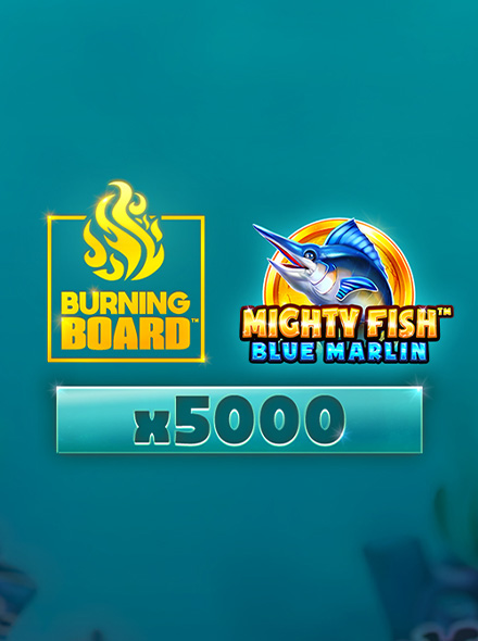 Mighty Fish: Blue Marlin Burning Board
